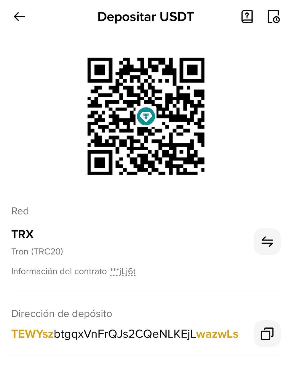 TRC20 QR